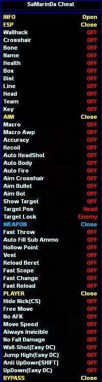 Provider Cheat Point Blank VIP .